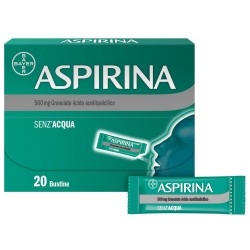 Aspirina 500 mg Granulato Sollievo Dolori e Febbre 20 Bustine Aspirina - 2