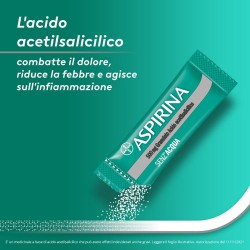 Aspirina 500 mg Granulato Sollievo Dolori e Febbre 20 Bustine Aspirina - 3