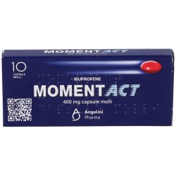 MomentAct 400 Mg Ibuprofene 10 Capsule Molli Momentact - 6