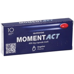 MomentAct 400 Mg Ibuprofene 10 Capsule Molli Momentact - 7