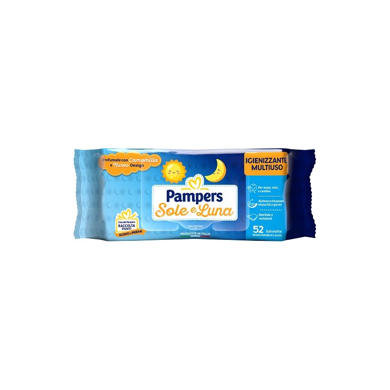 Fater Pampers Wipes Sole & Luna 30 Buste Da 52 Salviettine Fater - 1