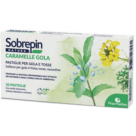 Pharmaidea Sobrepin Natura Caramella Gola 20 Pastiglie Pharmaidea - 1