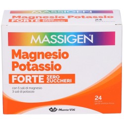 Massigen Magnesio e Potassio Forte Zero Zucchero 24 Bustine Massigen - 6