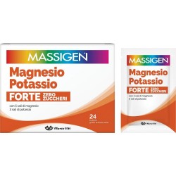 Massigen Magnesio e Potassio Forte Zero Zucchero 24 Bustine Massigen - 8