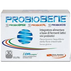 Probiobene Integratore di Fermenti Lattici 30 Capsule Pool Pharma - 2