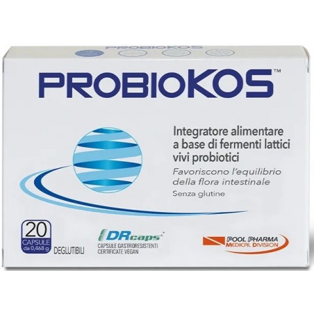 Probiokos Integratore per Benessere Intestinale 20 Capsule Pool Pharma - 1