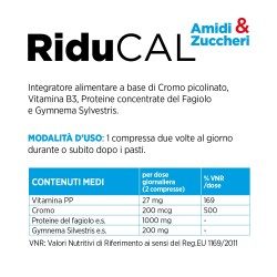 Chemist's Riducal Amidi Zuccheri Metabolismo Carboidrati 30 Compresse Chemist's Research - 6