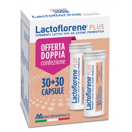 Lactoflorene Plus Bipack Fermenti Lattici Probiotico 60 Capsule Lactoflorene - 1