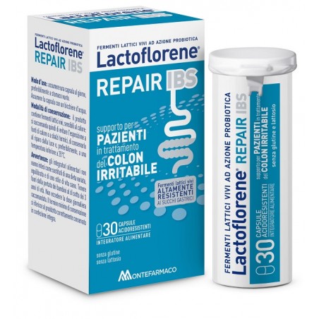 Lactoflorene Repair IBS Color Irritabile Fermenti Lattici Probiotico 30 Capsule Lactoflorene - 1