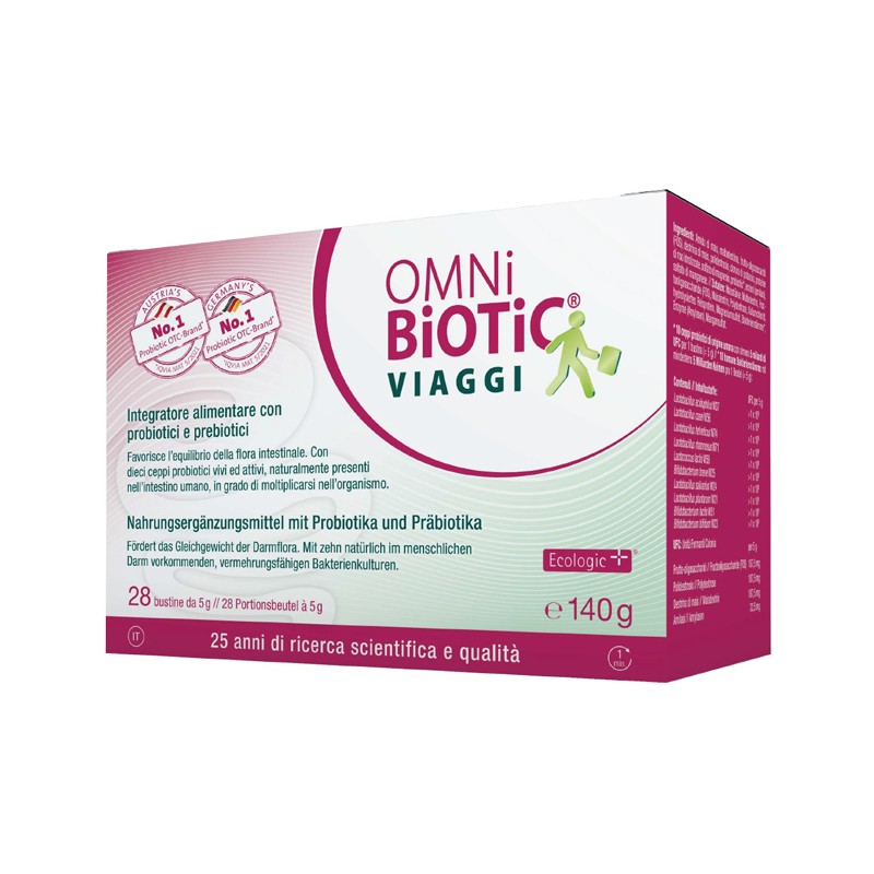 Institut Allergosan Gmbh Omni Biotic Viaggi 28 Bustine Da 5 G Institut Allergosan Gmbh - 1