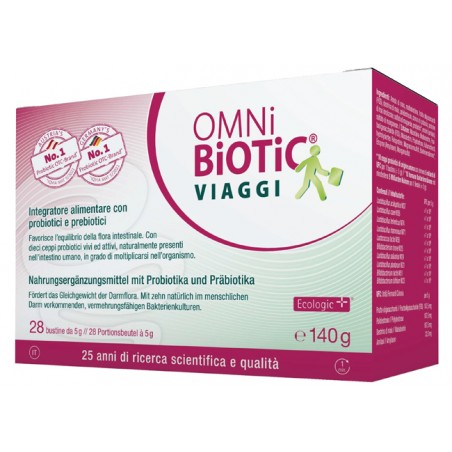 Institut Allergosan Gmbh Omni Biotic Viaggi 28 Bustine Da 5 G Institut Allergosan Gmbh - 1