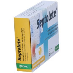 Krka Farmaceutici Milano Septolete Aroma Limone E Miele 3 Mg/1 Mg Pastiglie Krka Farmaceutici Milano - 2