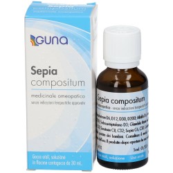 Guna Sepia Compositum Soluzione Orale Gocce 30ml - Rimedi vari - 047651017 - Guna - € 13,53