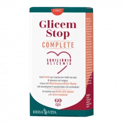 Glicem Stop Complete Integratore Metabolismo Carboidrati Capsule - Integratori per il cuore e colesterolo - 984500013 - Erba ...