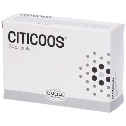 Citicoos Integratore Alimentare Per Rendimento Mentale 24 Capsule Omega Pharma - 1