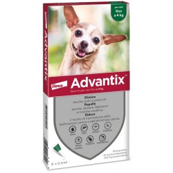 Advantix Spot On Fino a 4 Kg Soluzione Antiparassitaria 6 Pipette - Prodotti per cani - 103629059 - Advantix - € 34,93