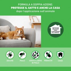 Frontline Combo Spot-On Gatti e Furetti 3 Pipette Soluzione Insetticida Frontline - 4