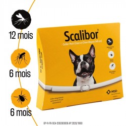 Scalibor Protector Band Collare Antiparassitario Bianco 65 cm Cani  - 2