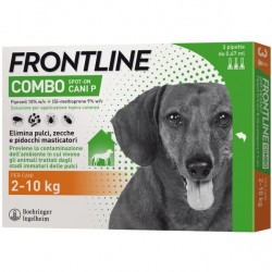 Frontline Combo Spot-On Cani 3 Pipette Per Cani da 2 a 10 Kg - Antiparassitari per cani - 103655027 - Frontline - € 26,13