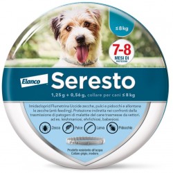 Seresto Collare Antiparassitario 12,5 g (38 cm) Per Cani Fino a 8 Kg - Antiparassitari per cani - 104349028 - Seresto - € 29,34