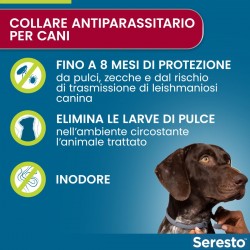 Seresto Collare Antiparassitario 12,5 g (38 cm) Per Cani Fino a 8 Kg Seresto - 3