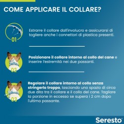 Seresto Collare Antiparassitario 12,5 g (38 cm) Per Cani Fino a 8 Kg Seresto - 7