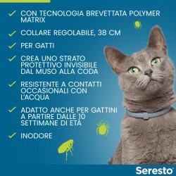 Seresto Collare Antiparassitario per Gatti 8 Mesi di Protezione Seresto - 3