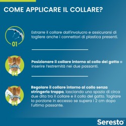 Seresto Collare Antiparassitario per Gatti 8 Mesi di Protezione Seresto - 4