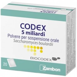 Codex 5 Miliardi Polvere Trattamento Dismicrobismo Intestinale 20 Bustine Codex - 1