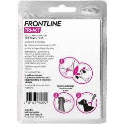 Frontline Tri-Act Spot-On Antiparassitario per Cani 5-10 Kg 1 Pipetta Frontline - 5