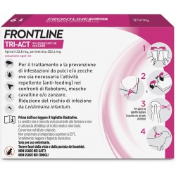 Frontline Tri-Act Spot-On Antiparassitario per Cani 2-5 Kg 6 Pipette Frontline - 7