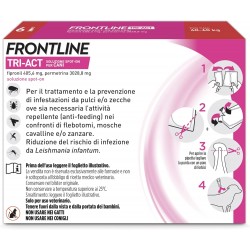 Frontline Tri-Act Spot-On Antiparassitario per Cani 40-60 Kg 6 pipette Frontline - 5