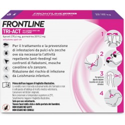 Frontline Tri-Act Spot-On Antiparassitario per Cani 20-40 Kg 6 Pipette Frontline - 12