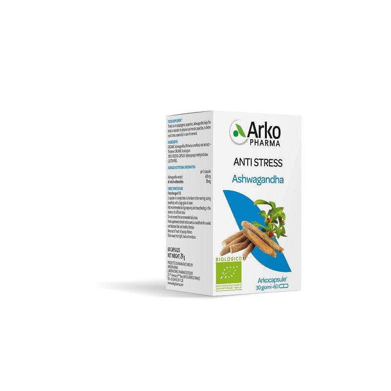 Arkofarm Arko Capsule Ashwagandha Bio 60 Capsule Arkofarm - 1