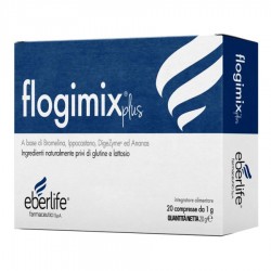 Flogimix Plus Integratore Antinfiammatorio 20 Compresse - Integratori per dolori e infiammazioni - 986987764 - Eberlife Farma...