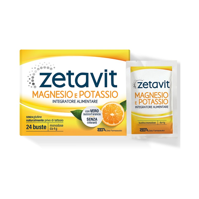 Zeta Farmaceutici Zetavit Magnesio Potassio 24 Bustine Da 4 G Zeta Farmaceutici - 1