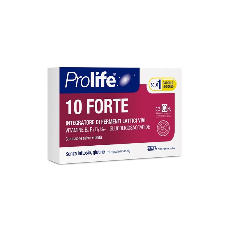 Zeta Farmaceutici Prolife 10 Forte 20 Capsule Zeta Farmaceutici - 1