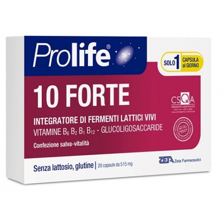 Zeta Farmaceutici Prolife 10 Forte 20 Capsule Zeta Farmaceutici - 1