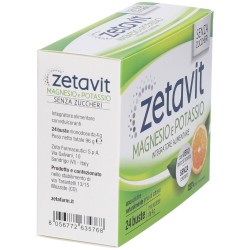 Zetavit Magnesio Potassio Senza Zucchero 24 Bustine Zeta Farmaceutici - 2