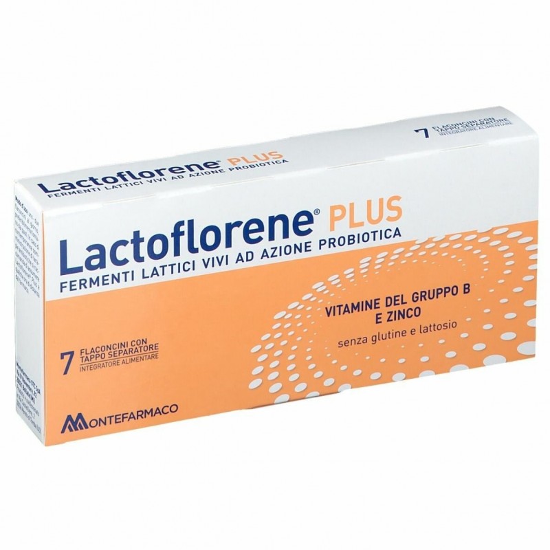 Lactoflorene Plus Fermenti Lattici Probiotici Vitamine 14 Flaconi Lactoflorene - 1