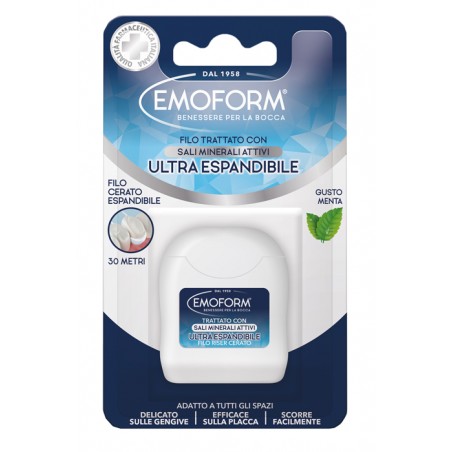 Polifarma Benessere Emoform Filo Interdentale Ultraespandibile 30m Polifarma Benessere - 1