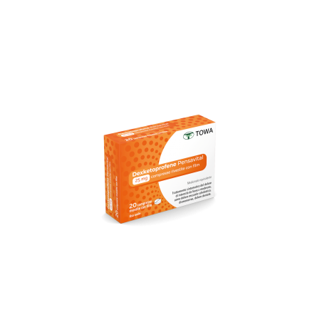 Towa Pharmaceutical Dexketoprofene Pen 20 Compresse 25mg Towa Pharmaceutical - 1