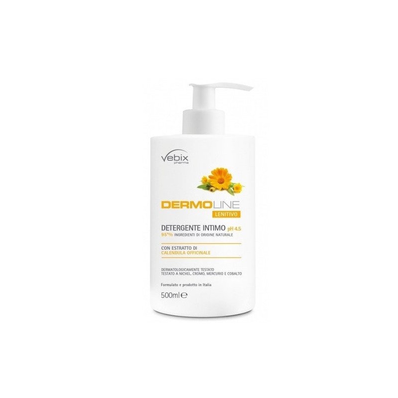 Vebix Dermoline Calendula Detergente Intimo Lenitivo 500 Ml Vebix - 1