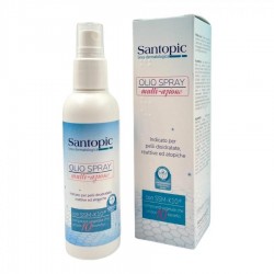 Santopic Olio Spray Idratazione e Protezione Pelli Sensibili 100 ml - Trattamenti per dermatite e pelle sensibile - 985607237...