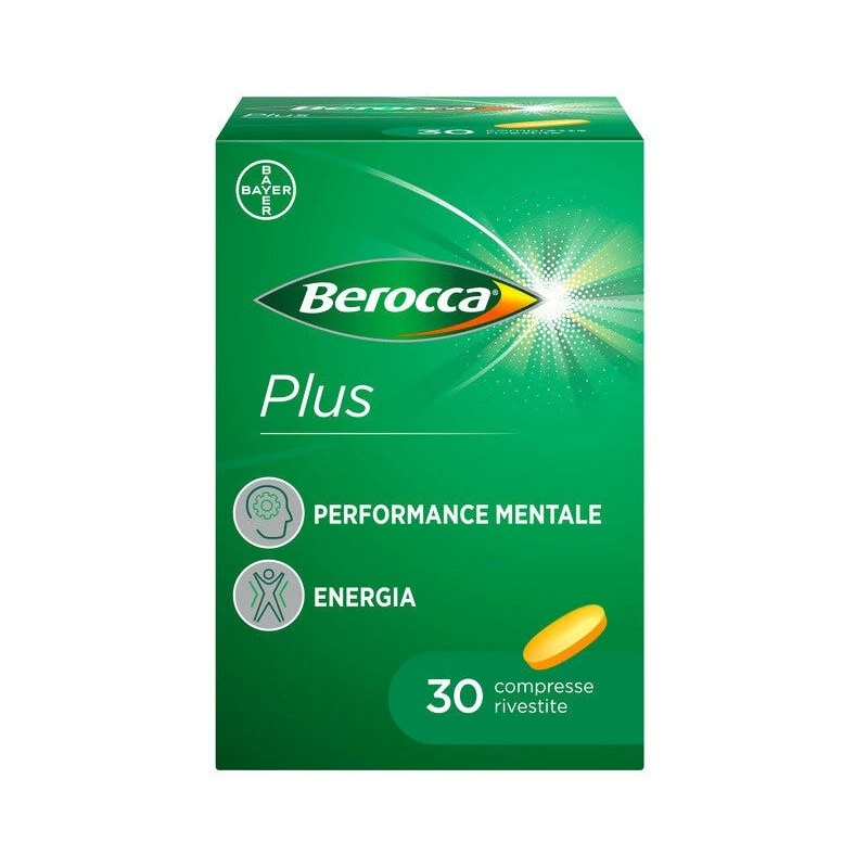 Berocca Plus Integratore Vitamine Minerali Energia 30 Compresse Bayer - 1