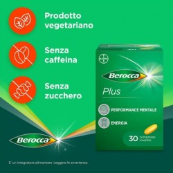 Berocca Plus Integratore Vitamine Minerali Energia 30 Compresse Bayer - 7