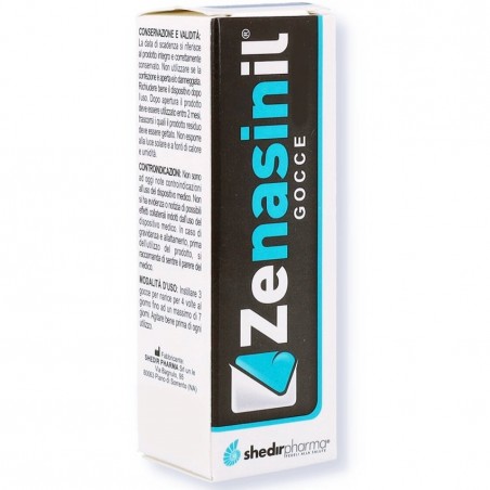 Shedir Pharma Zenasinil Gocce Nasali Fluidificante 30ml Shedir Pharma - 1