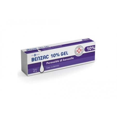 Benzac 10% antiacne gel cutaneo 40 grammi Difarmed S. L. - 1