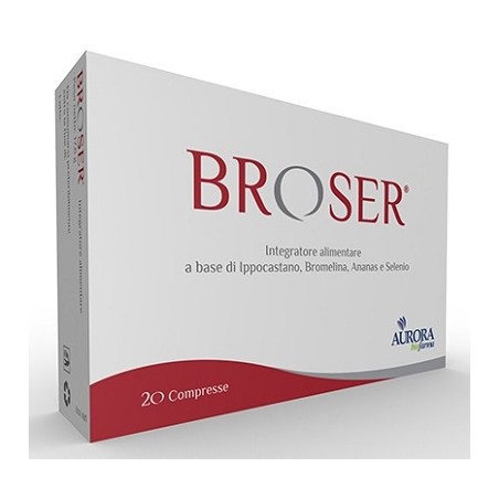 Broser Fast 10 Compresse Aurora Biofarma - 1