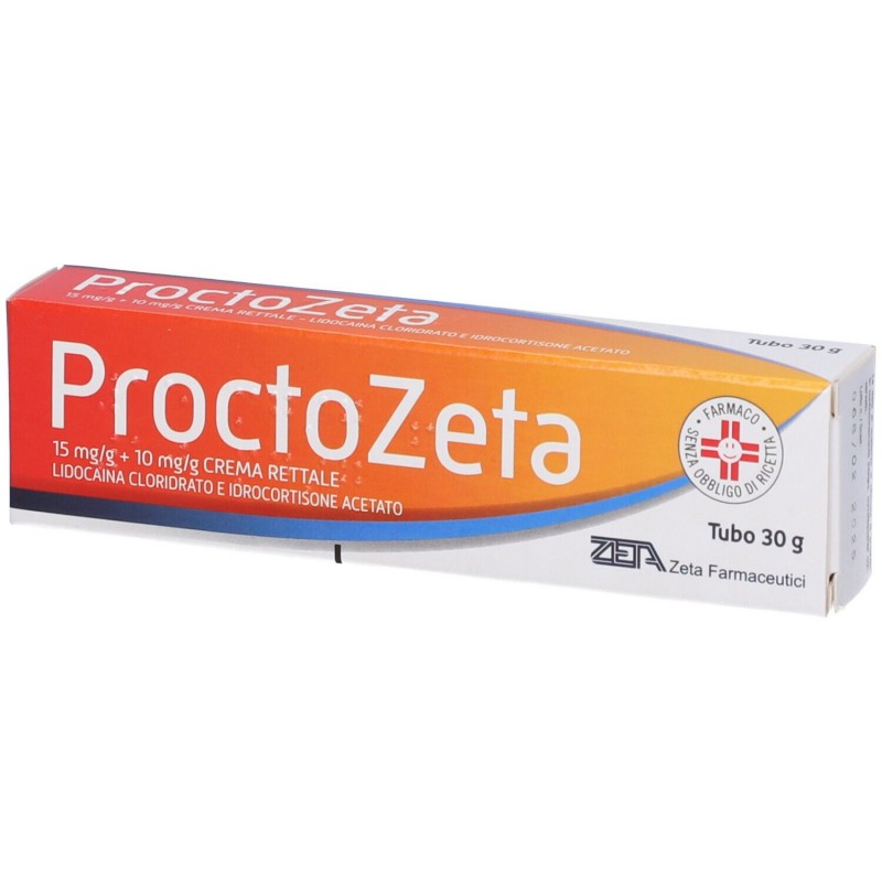 Zeta Farmaceutici Proctozeta 15 Mg/g + 10 Mg /g Crema Rettale Zeta Farmaceutici - 1